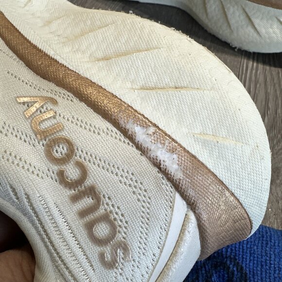 Saucony Womens Ride 18 S11000-104 White Running Shoes Sneakers Size 9 - Picture 10 of 10